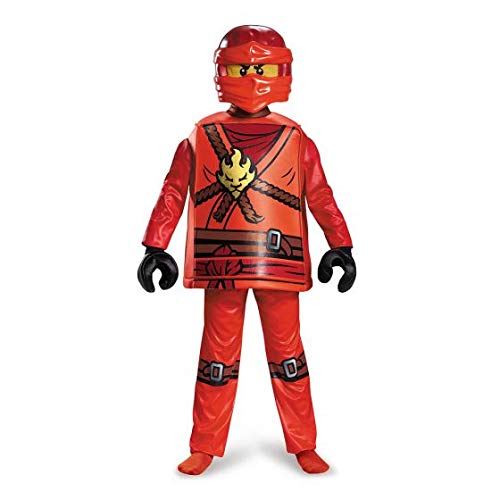 Kai Deluxe Ninjago Lego Costume, Large/10-12