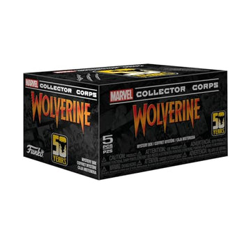 Funko Wolverine 50th Anniversary Collector Corp Subscription Box - XL, Multicolor Marvel Collectibles