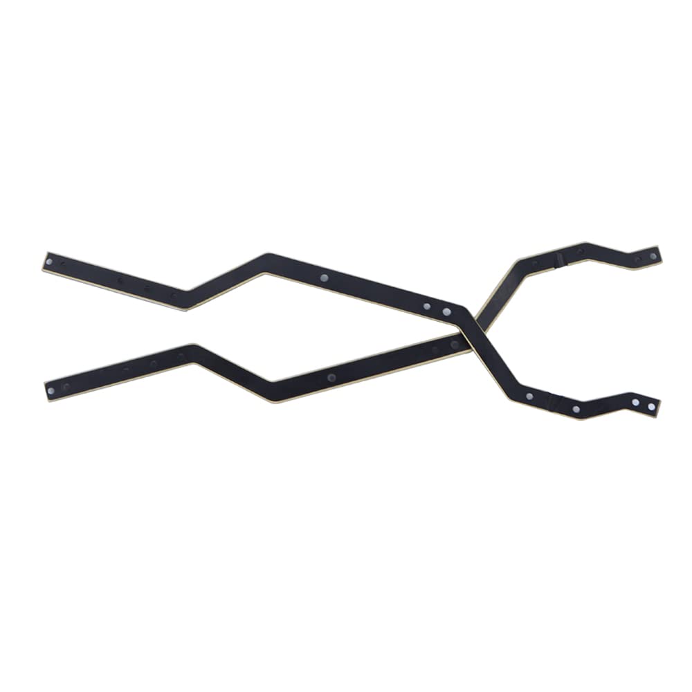 Brass Girder Side Frame Chassis Rails for 1/18 RC Crawler Car TRX4M Upgrade Part