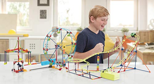 K'Nex Amusement Park In-A-Box - 378 Parts - Motorized Amusement Rides - Ages 7 & Up