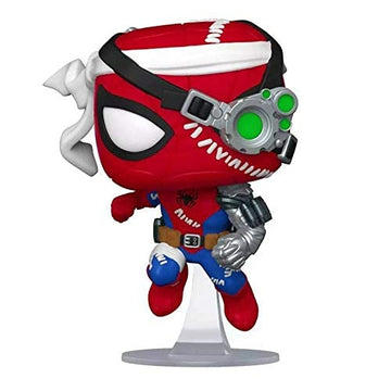 Funko Pop! Marvel Exclusive Spider-Man – Cyborg Spider-Man #723 W/ Free Acrylic Case