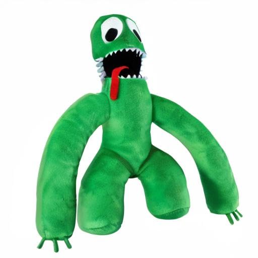 Rainbow Friends Collectible Plush - Green - Model RF2602G - Polyester Material