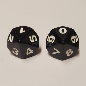 Spindown D10 Dice (8 Pack) Great For Magic: The Gathering