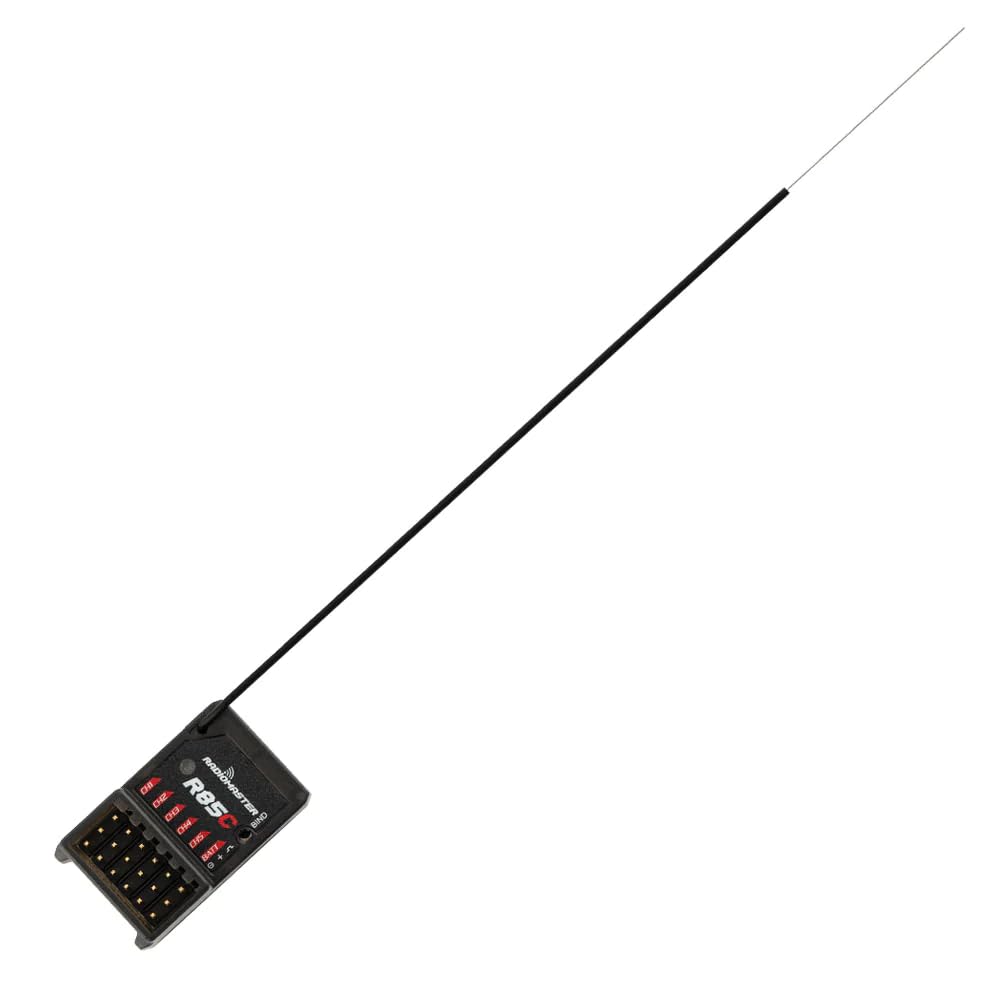RadioMaster ER85C 5CH 2.4GHz D8/D16/SFHSS Compatible Receiver External Antenna - RadioMaster RC Receiver (HELIDIRECT)