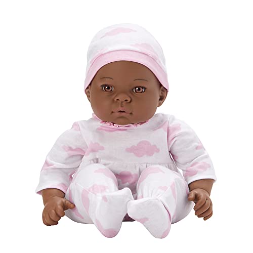Madame Alexander 16-Inch Lee Middleton Newborn Baby Doll, Pink Cloud, Dark Skin Tone