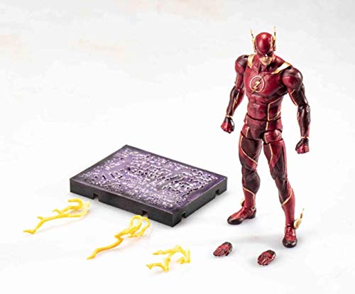 Hiya Toys Injustice 2: The Flash 1: 18 Scale Action Figure, Multicolor