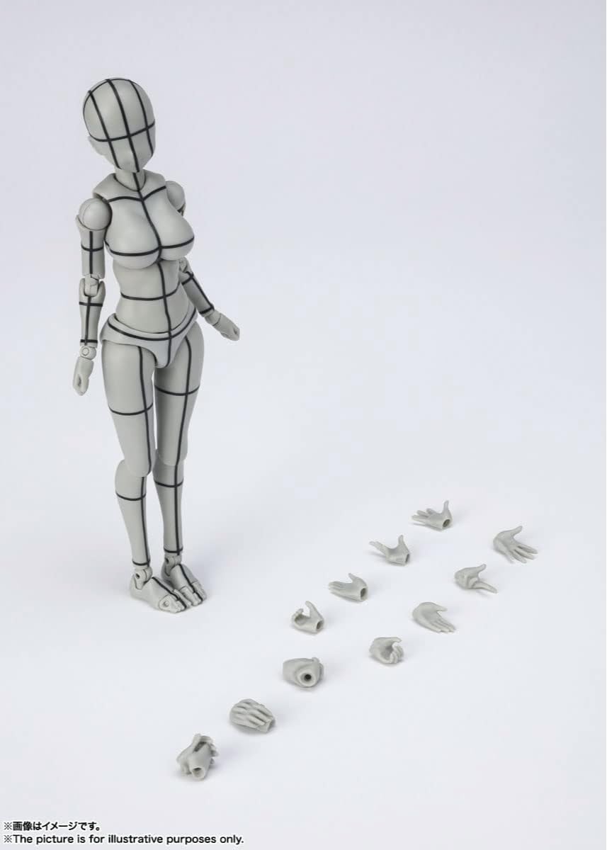 Tamashii Nations - Kentaro Yabuki - Body Chan Wire Frame (Gray Color Version), Bandai Spirits S.H.Figuarts Action Figure