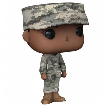 Funko POP! Army Female Figure - Multicolor Standard Size - Pops with Purpose Collectible
