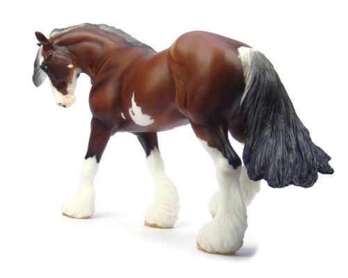 Breyer Traditional Series Sbh Phoenix Clydesdale Horse | Model Horse Toy | 13.75' X 8.75' | 1:9 Scale | Model #1716