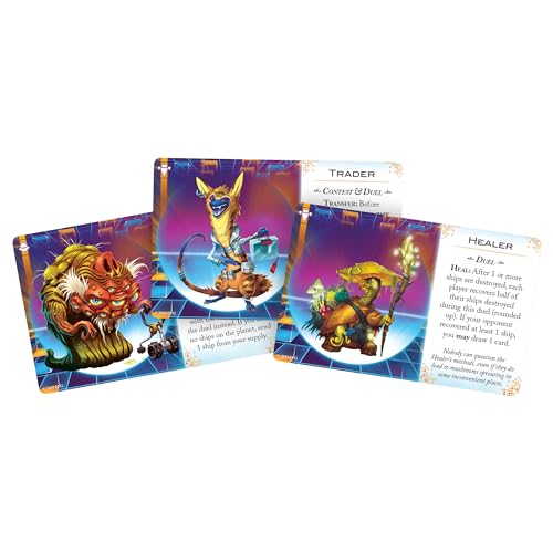 Fantasy Flight Games Cosmic Encounter Duel Board Game, 2 Players, Ages 14+, Classic Strategy, 30-45 Min Playtime, Black, Model CED01
