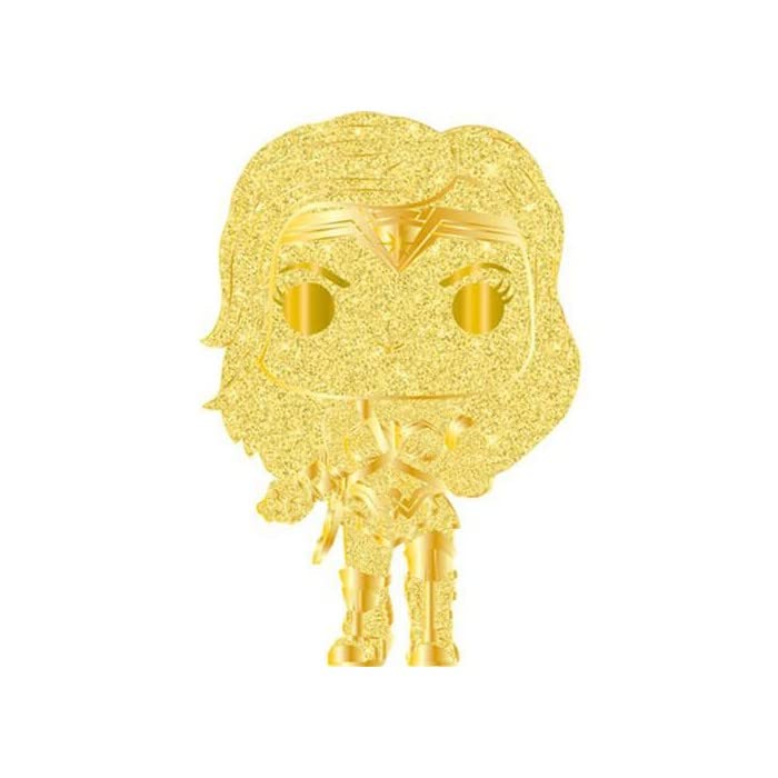 Funko POP Pin: DC - Wonder Woman (Styles May Vary) Multicolor, 3.75 inches