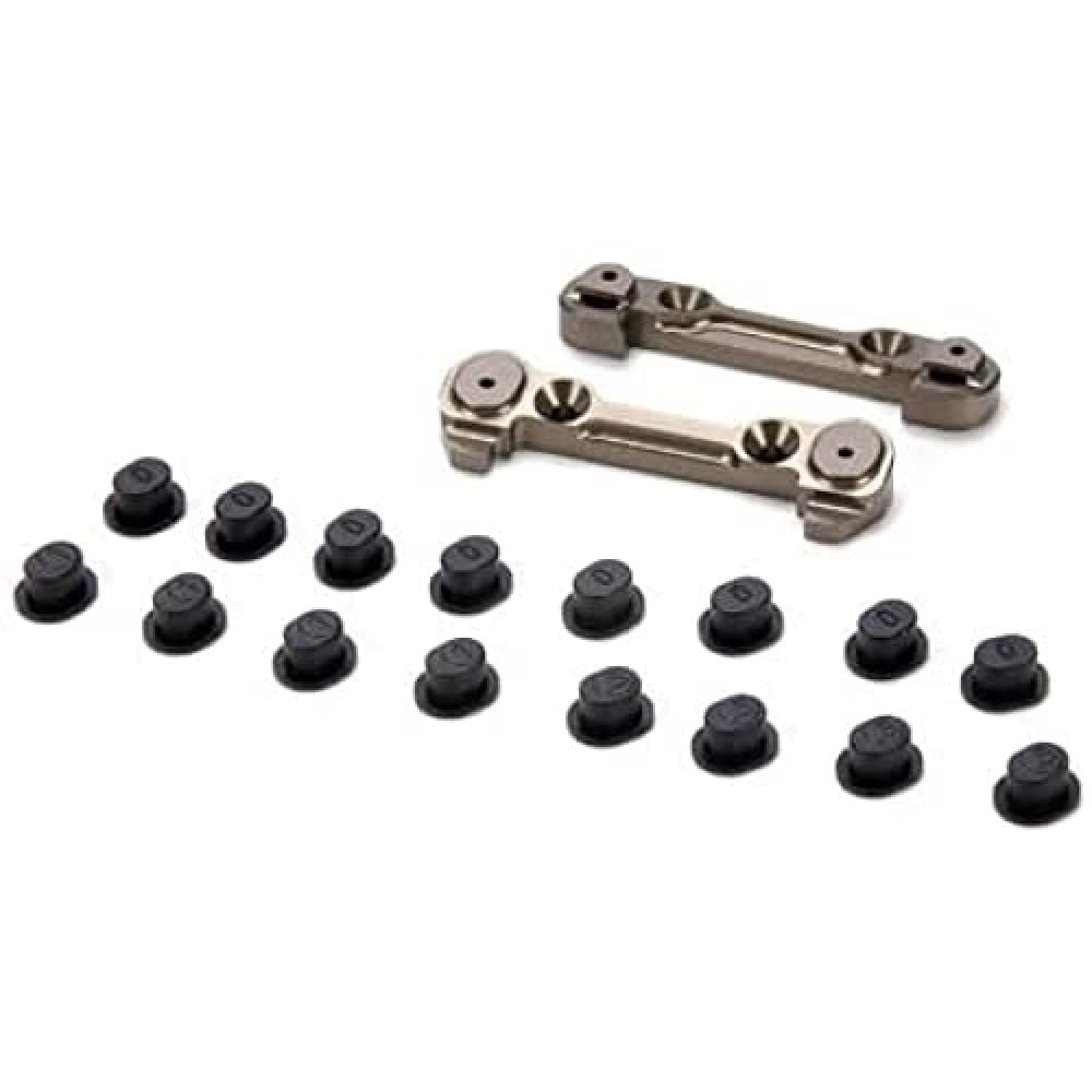 Losi Adjustable Front Hinge Pin Brace w/Inserts 8B/8T LOSA1754 Gas Car/Truck Option Parts
