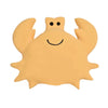 Tikiri Toys Ocean Buddies Crab Natural Rubber Rattle (Yellow)