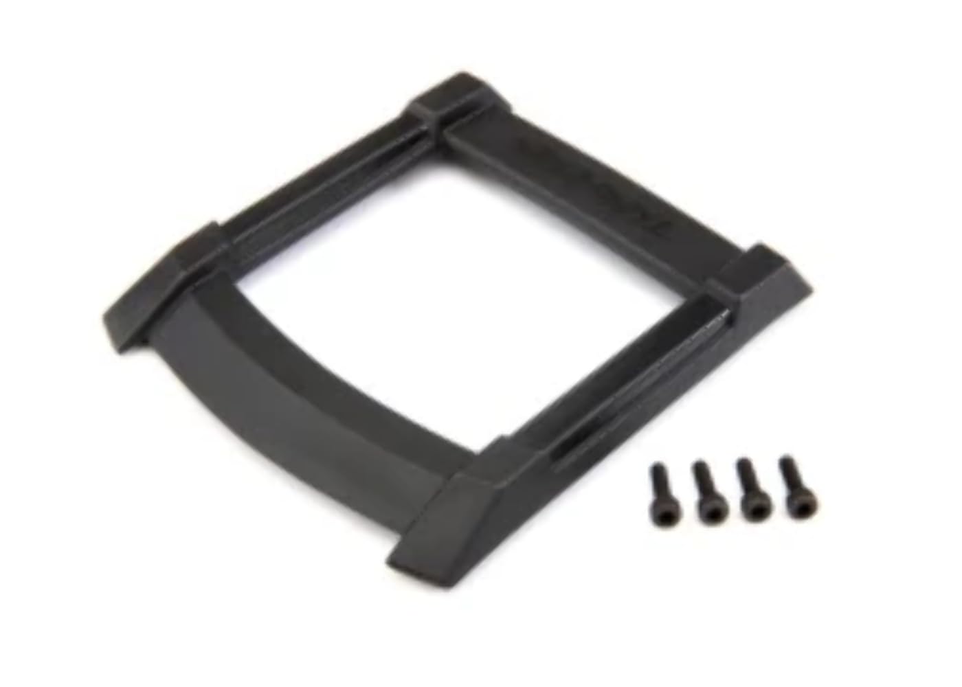 Traxxas 8917 Skid Plate, Roof (Body) (Black)/ 3x10mm Cs (4)