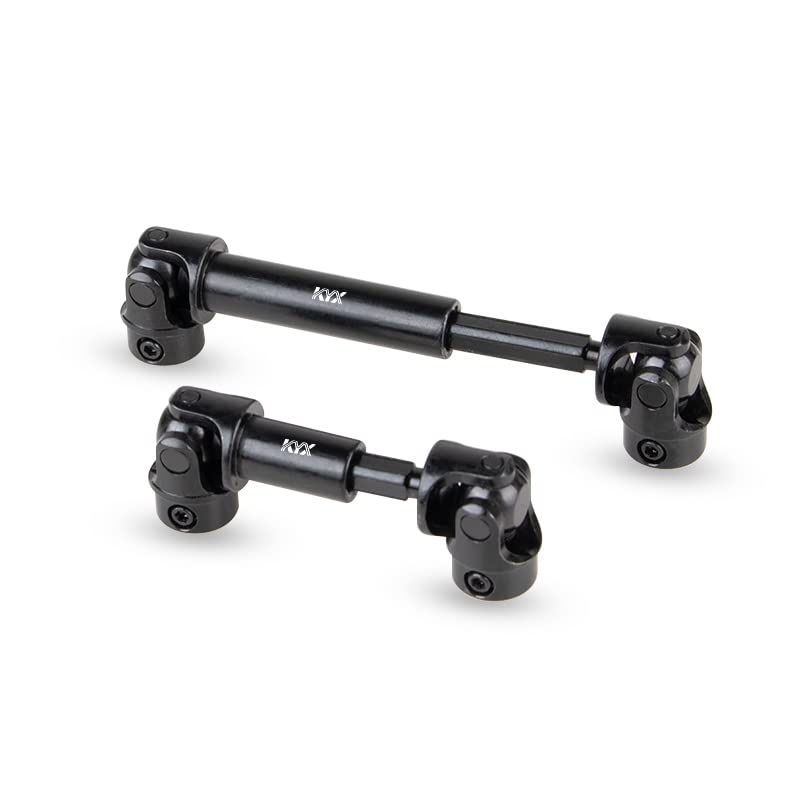KYX Racing Hard Steel Center Drive Shaft Upgrades Parts Accessories for 1/18 RC Crawler Car Axial Traxxas TRX4M