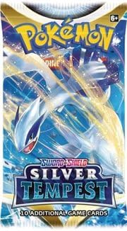 Pokemon TCG: decorative replica blade and Shield - Silver Tempest Booster Pack (Single Booster)