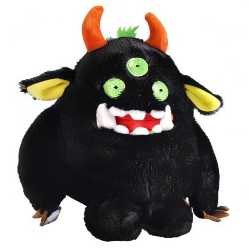 WILD REPUBLIC Monsterkins Dusk Plush Toy, 18" Eco-Friendly Stuffed Animal, Made from Recycled Water Bottles, Child's Room Décor