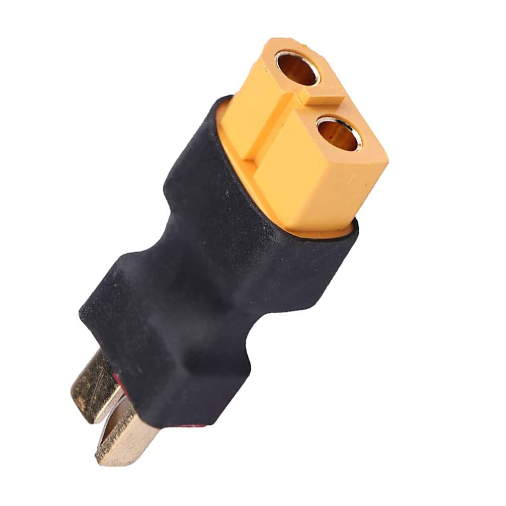 JIECHUN T Plugs to XT60 Adapter Connector Male Female for RC Lipo Battery Charger (2Pairs)