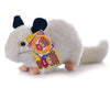 Cute Rabbit 12 Inch Chinchilla Plush Toy Stuffed Animal Toy Plush Animal Doll (White)