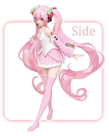Taito Project Diva Hatsune Miku Figure, 7" Sakura Version, Multi-color, Model 00050001