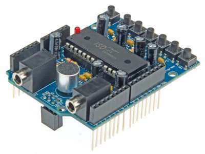Velleman Ka02 Audio Shield For Arduino Kit, 1 Grade To 12 Grade, 2.79' Height, 2.08' Length