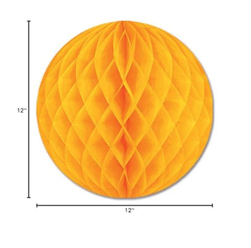 Golden-Yellow Tissue Ball