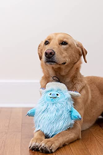 Huxley & Kent For Dogs | Everest Shaggy Yeti (Small) | Holiday Christmas Power Plush Dog Toy With Squeaker | Funny Dog Gift | Fu