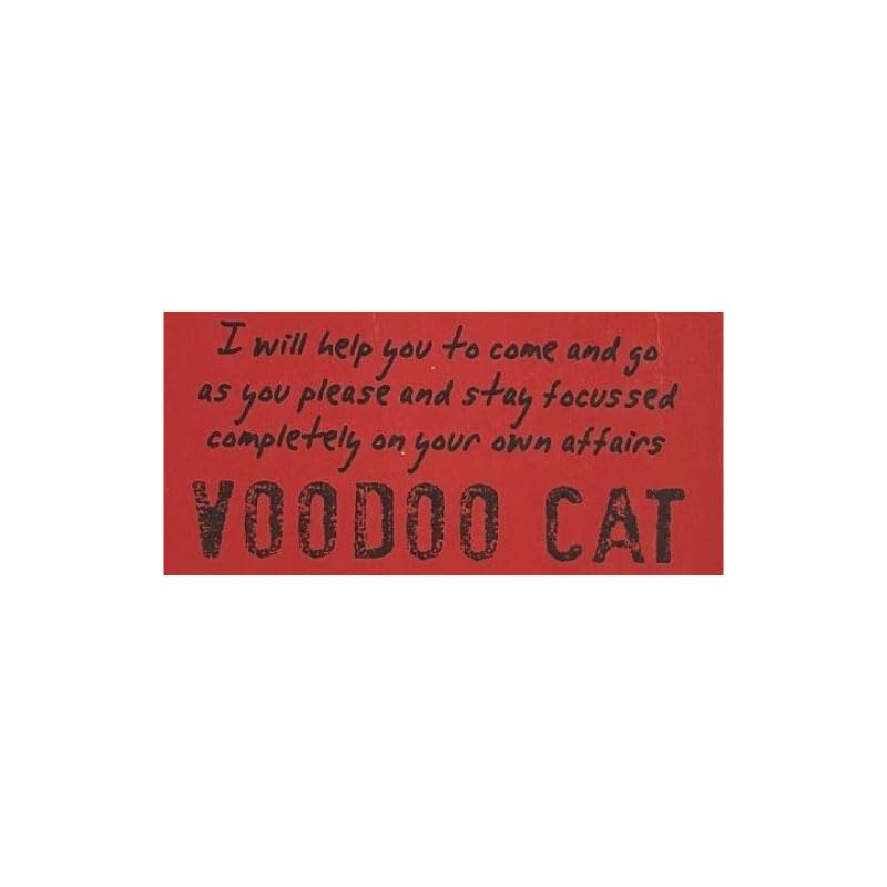 Watchover Voodoo 3-Inch Voodoo Cat Keychain - Handcrafted Gift To Bring Good Luck And Positivity Everywhere You Go