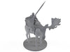 Moose Rider Tabletop Dnd Gaming Miniature