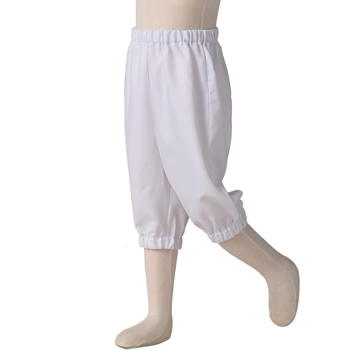 Bpurb Boys Colonial Costume 18Th Century Colonial Boys Costume Boys Colonial Pants Boys Knicker Pants Size 7 8 10 12 14 16 (Whit