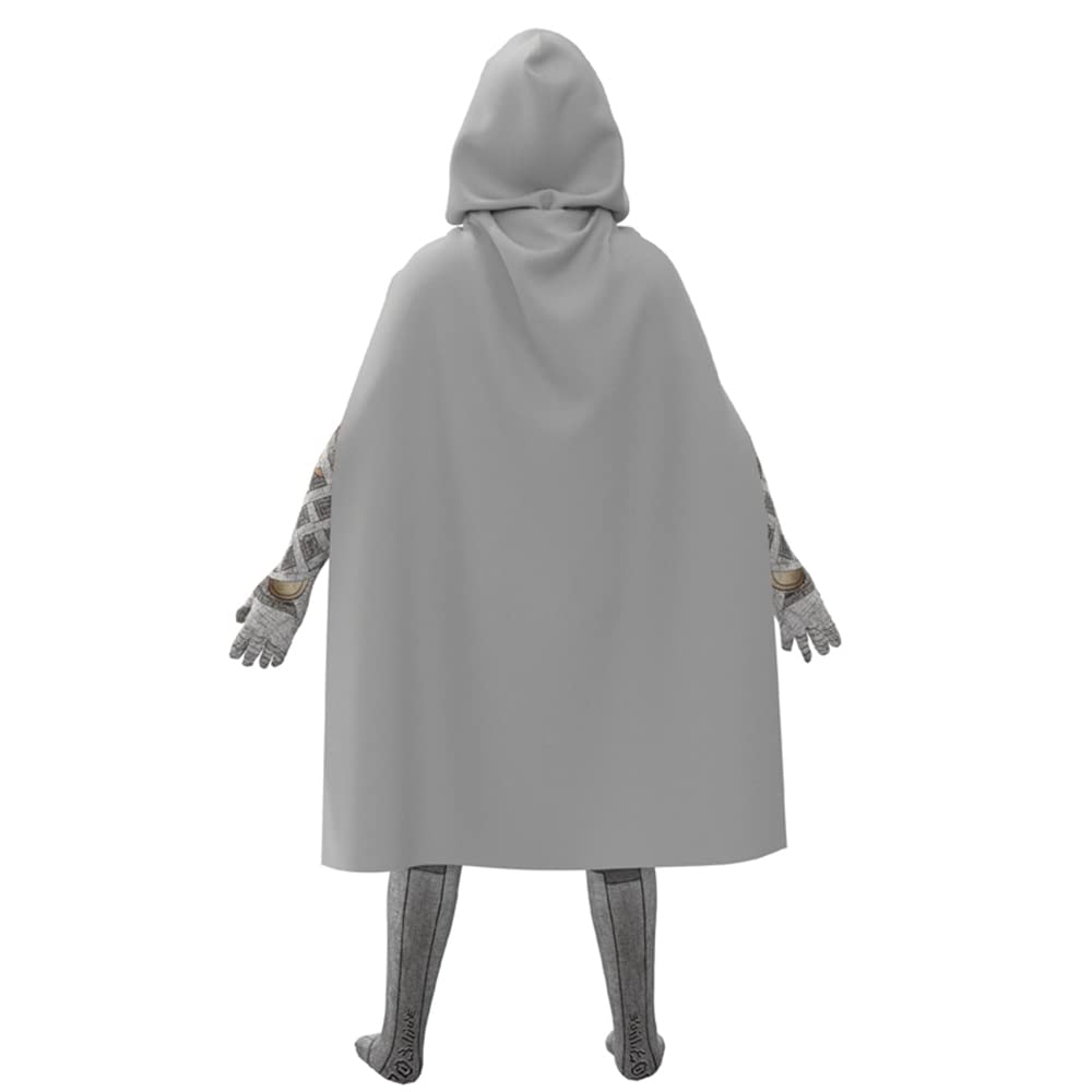 Maturead Kids Costume 2024 Halloween Party Cosplay Outfits Jumpsuit Hooded Cloak For Boys