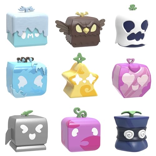 PhatMojo Blox Fruits Collectable Mini Figure 2PK - Multicolor, Plastic, Model BF3304