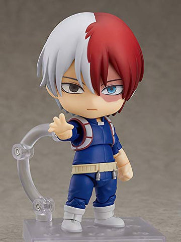 Good Smile My Hero Academia: Shoto Todoroki (Heros Edition) Nendoroid Action Figure, Multicolor