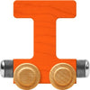 Maple Landmark NameTrains Bright Letter Car T - Made in USA (Orange)