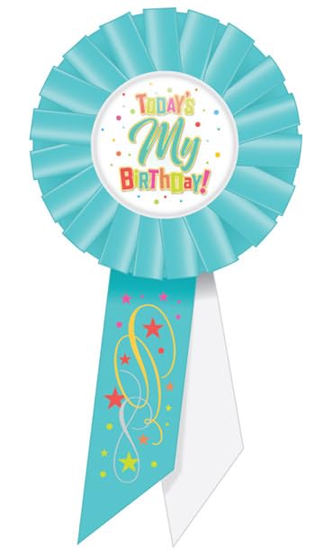Beistle Todays My Birthday Rosette