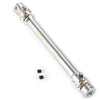 RCHUBAM RC Driveshafts Metal Drive Shaft 90mm-120mm Aluminum Silver for 1:14 Tamiya Trailer Tractor Truck RC Crawler Car