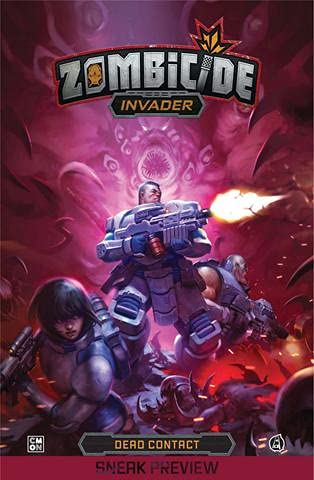 Comics KICKSTARTER limited availability Zombicide Invader Graphic Novel with kickstarter Extras