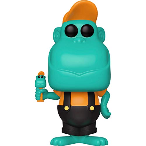 Mimic The Monkey: Fun Ko Pop! Ad Icons Vinyl Figure & 1 Compatible Graphic Protector Bundle (064-43230)