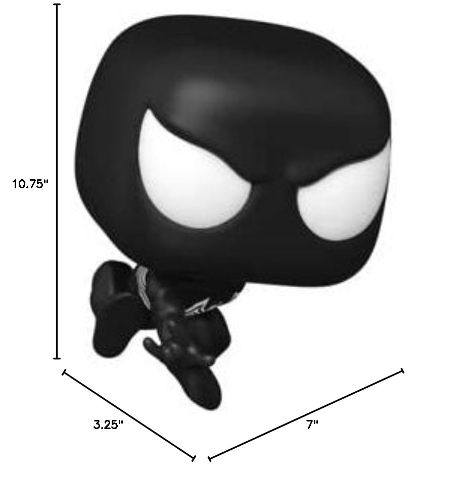 Funko The Amazing Spider-Man Black Suit Pop! In Comic Book Display Case - Limited Edition Exclusive