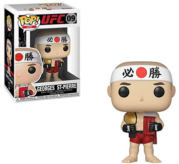 Funko Pop! Vinyl Figure - UFC George St. Pierre, 3.75" Multicolor, Includes Pop Box Protector Case