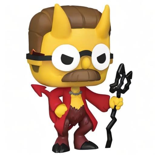 Funko Pop! Animation: Simpsons - Devil Flanders, Multicolour