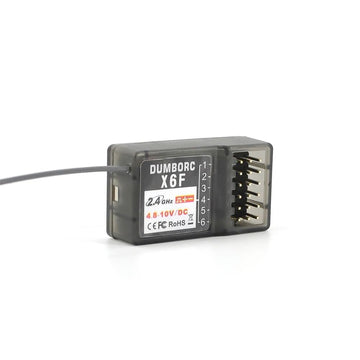 (2 PCS) DUMBORC X6F Receiver RC Remote Receiver for RC Cars