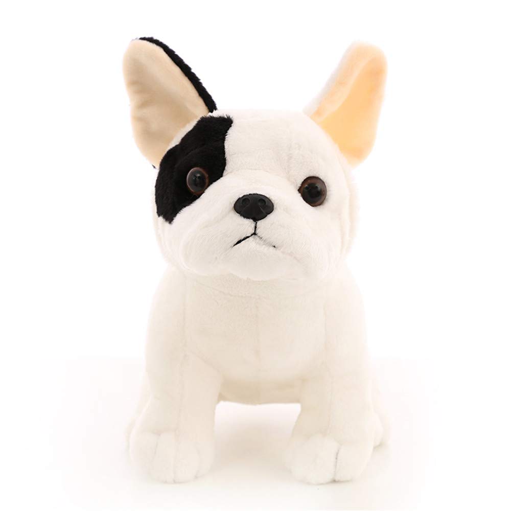 Tammyflyfly New French Bulldog Plush Toy Sitting Pose Mascot Dog Stuffed Doll For Kids Gift 10' Gift For Kids