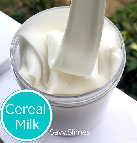 4Oz Or 6Oz Cereal Milk Scented Slime | Fruit Loops Scented | Handcrafted | Thick Squishy Stretchy | Handcrafted In Usa By Savvsl