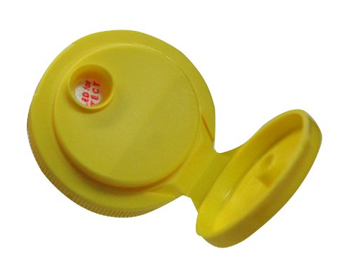 Mann Lake Cn530 24-Pack Plastic Squeeze Bear With Yellow Flip Top, 12-Ounce