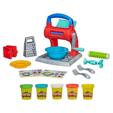 Play-Doh Kitchen Creations Noodle Party Playset for Kids 3 Years and Up with 5 Non-Toxic Colors
