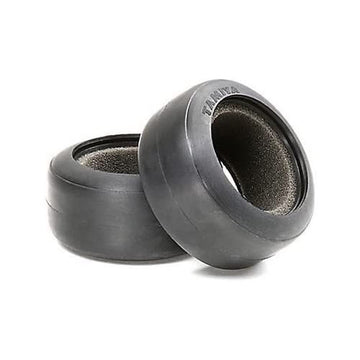 Tamiya 300054198 Accessories: F104 Hollow, Front Hard Tyres Set of 2