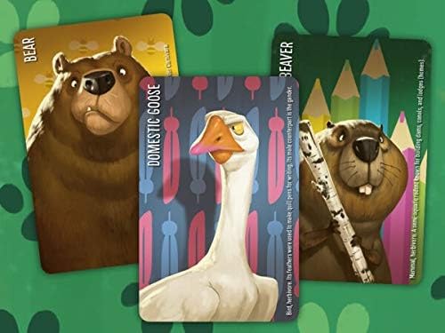 Horrible Guild Similo Animals Card Game - 2-8 Players, Ages 8+, Fast-Paced Fun, Multicolor, Model LUMHG046