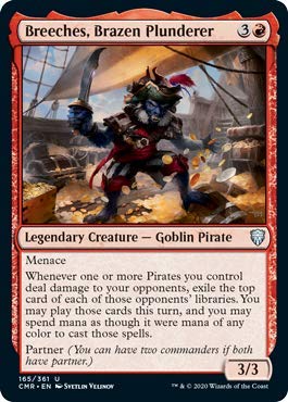 Magic: The Gathering - Breeches, Brazen Plunderer - Foil - Commander Legends