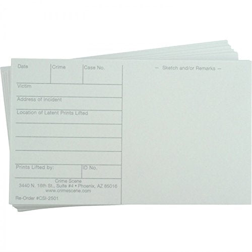 Crime Scene Latent Fingerprint Kit, Classroom Pack - Magnetic Grey